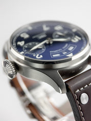 IWC Big Pilot 18k White Gold Blue Dial 46mm Automatic Men’s Watch IW502703