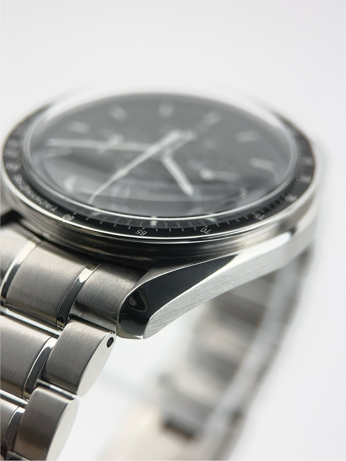 Omega Speedmaster Stainless Steel Black Dial 42mm Manual Wind Mens Watch 3560.50