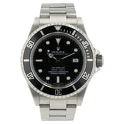 Rolex Sea-Dweller Black Dial Stainless Steel 40mm Automatic Mens Watch 16600