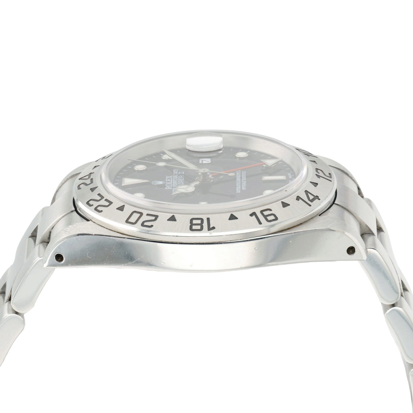 Rolex Explorer II Black Dial Stainless Steel 40mm Automatic Men's Watch 16570