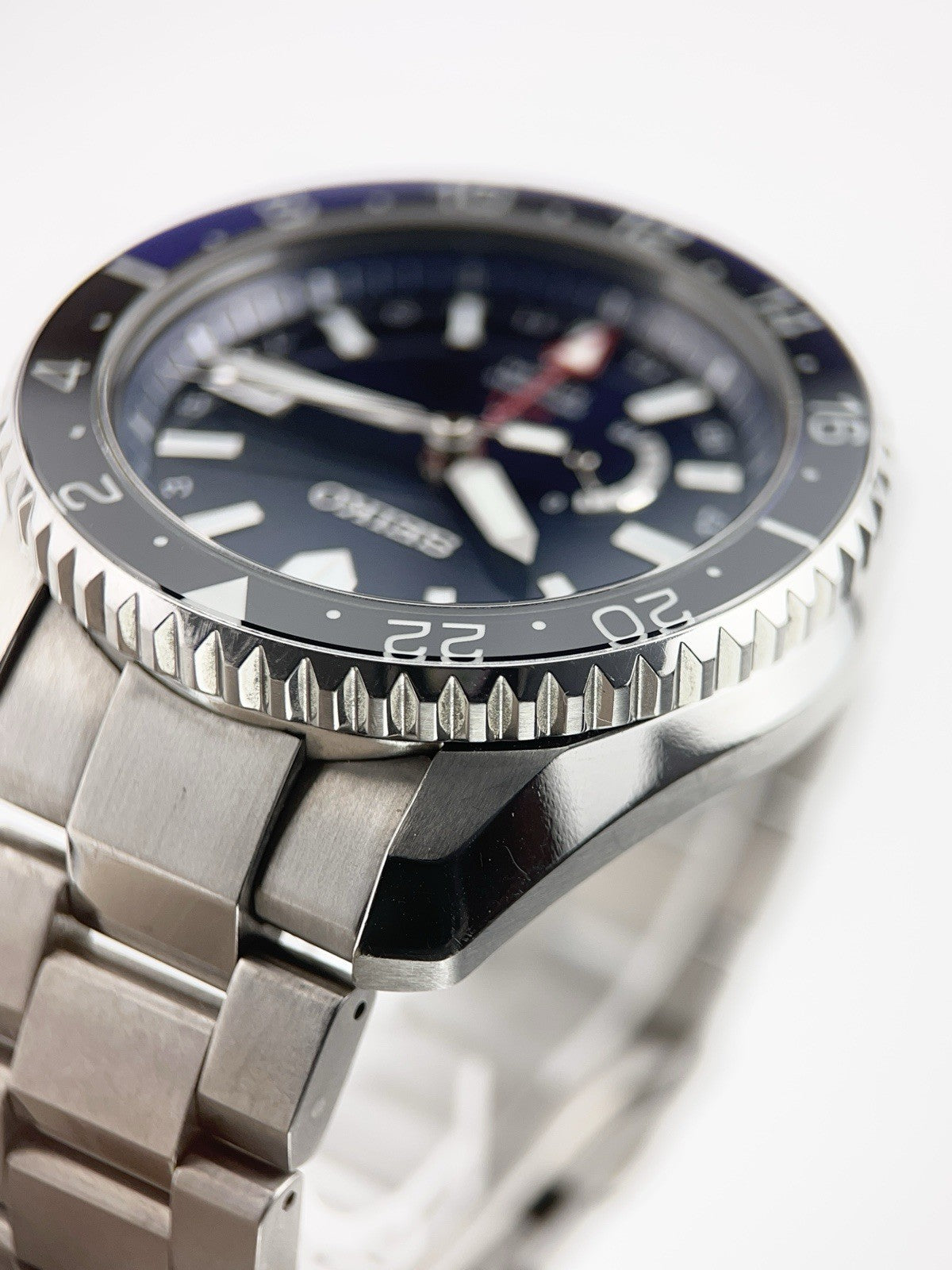 Titanium Blue Seiko Prospex LX GMT Spring Drive SNR033