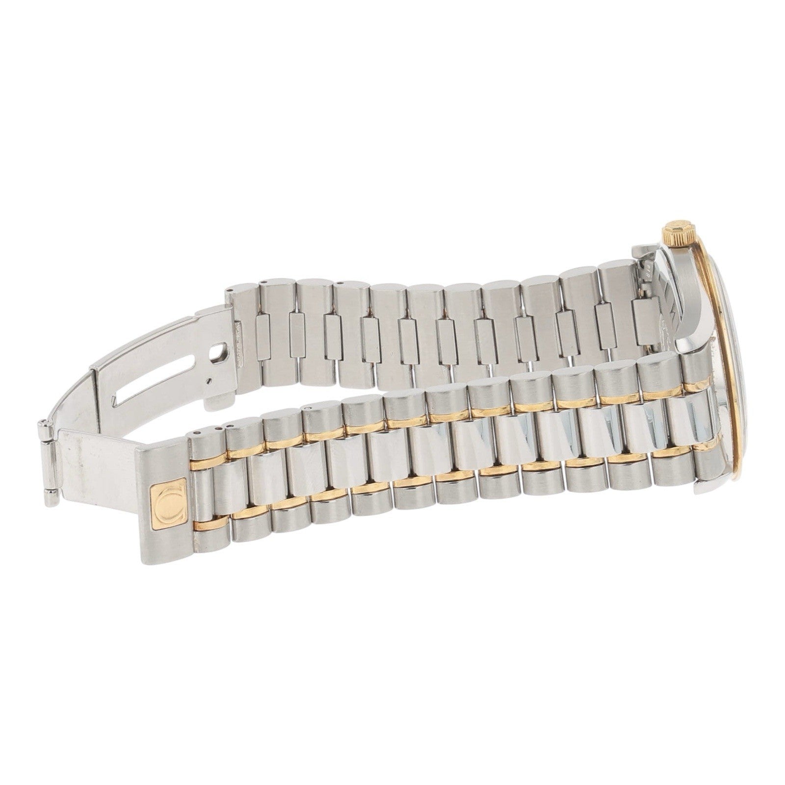 Omega Classic Heritage Steel & Gold White Dial 35mm Automatic Men’s 166.0285