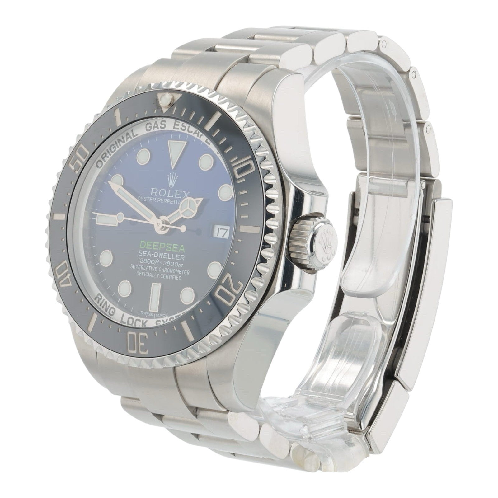 Rolex Sea-Dweller Deepsea Stainless Steel Blue Dial 44mm Automatic Mens 116660