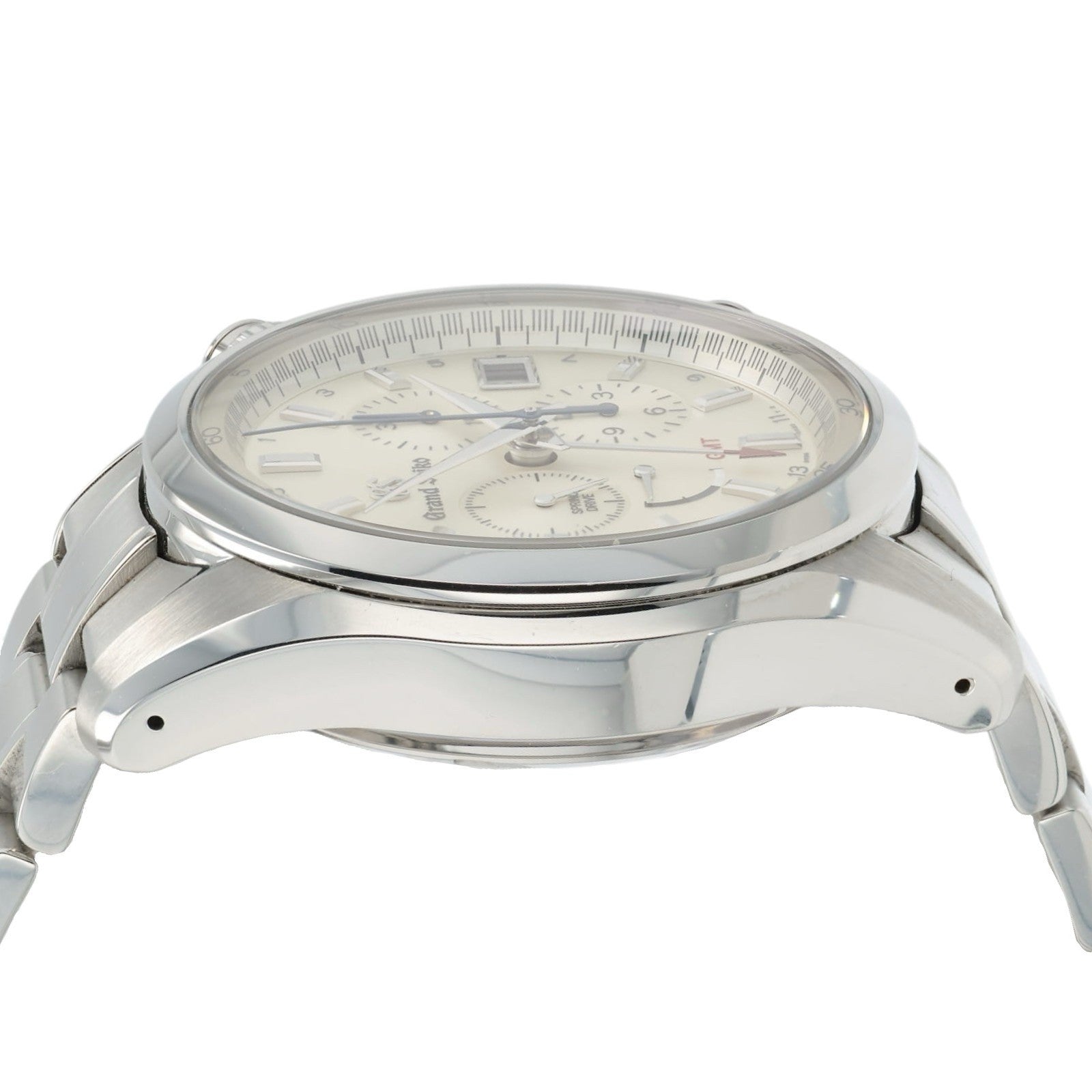Grand Seiko Sport Collection Champagne Dial Steel 43.5mm Auto Watch SBGC201
