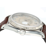 Rolex Datejust Stainless Steel Silver Dial 36mm Automatic Men’s Watch 16234