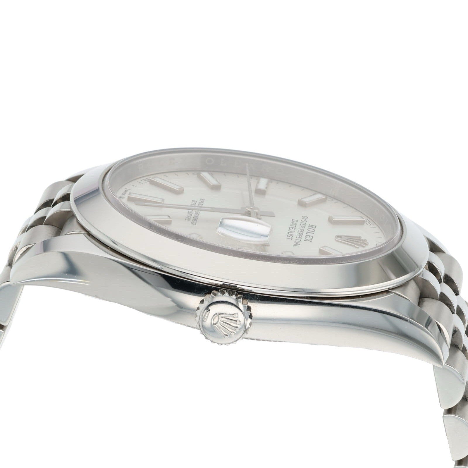 2025 Rolex Datejust Stainless Steel Silver Dial 41mm Automatic Mens Watch 126300