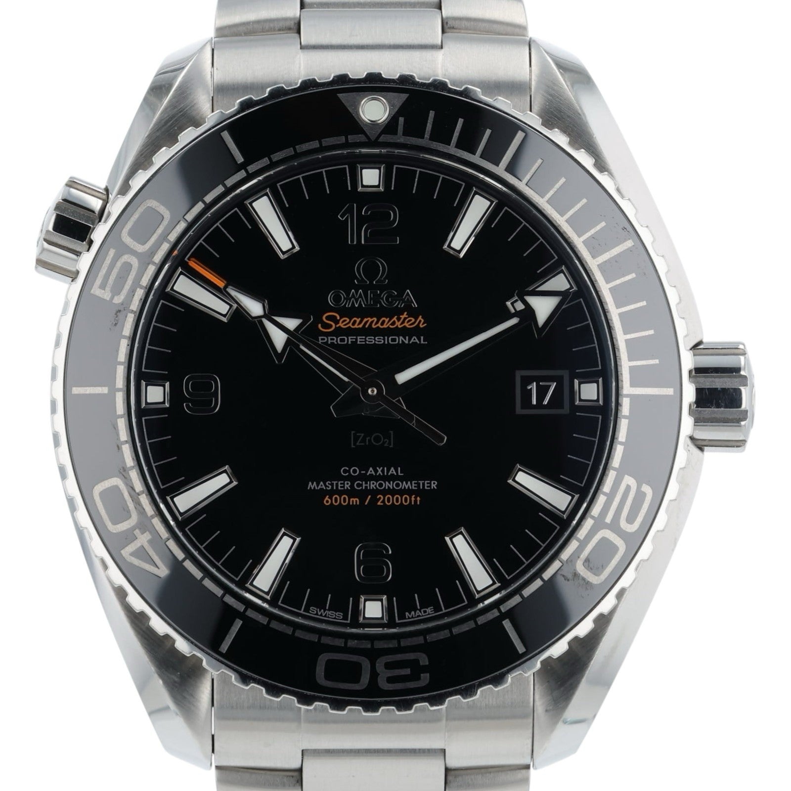 Omega Seamaster Black Dial Steel 43.5mm Auto Men's Watch 215.33.44.21.01.001