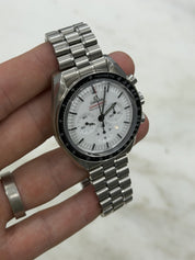 2024 Omega Speedmaster White Dial 42mm Manual Wind Mens 310.30.42.50.04.001