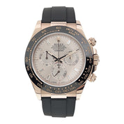 Rolex Daytona 18k Rose Gold Baguette Pink Dial 40mm Automatic Men's 116515LN