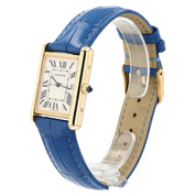 Cartier Tank Louis Cartier 18k Yellow Gold Silver Dial 25mm Quartz W1529756