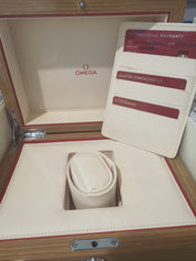 SERVICED Omega Seamaster Wave 300m Blue Ceramic Watch 210.32.32.42.20.03.001