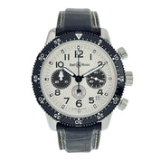 Bell & Ross Classic Pilot Steel White Dial 41mm Automatic Mens Watch CLCH-SAP-10