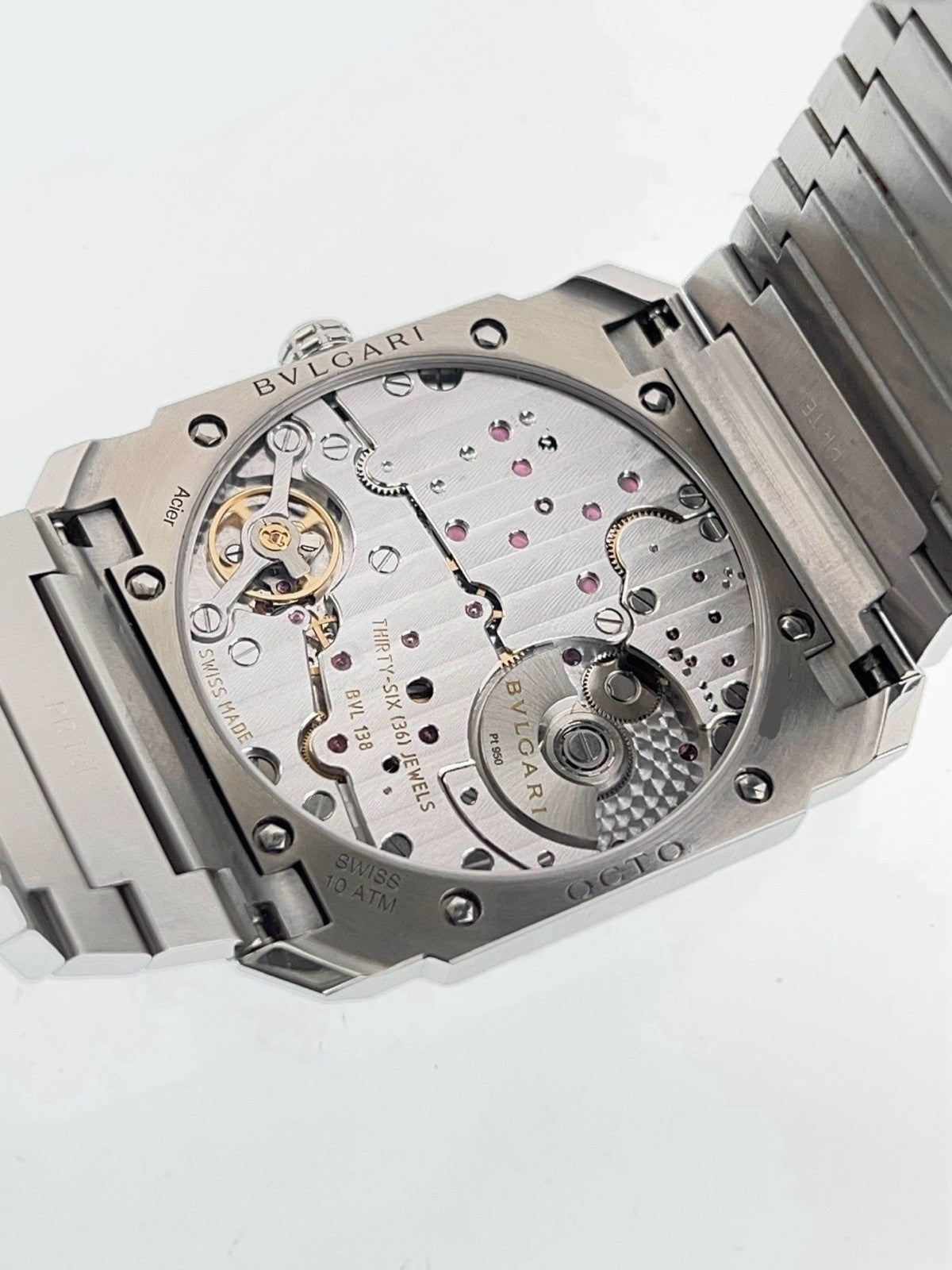Bulgari Octo Finissimo Stainless Steel Black Dial 40mm Automatic Men’s BGO40SXT
