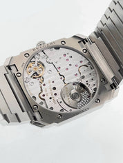 Bulgari Octo Finissimo Stainless Steel Black Dial 40mm Automatic Men’s BGO40SXT