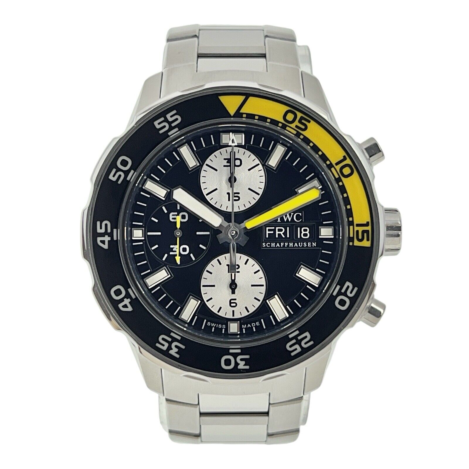 IWC Aquatimer Chronograph Stainless Steel 45mm Automatic Men’s Watch IW376701