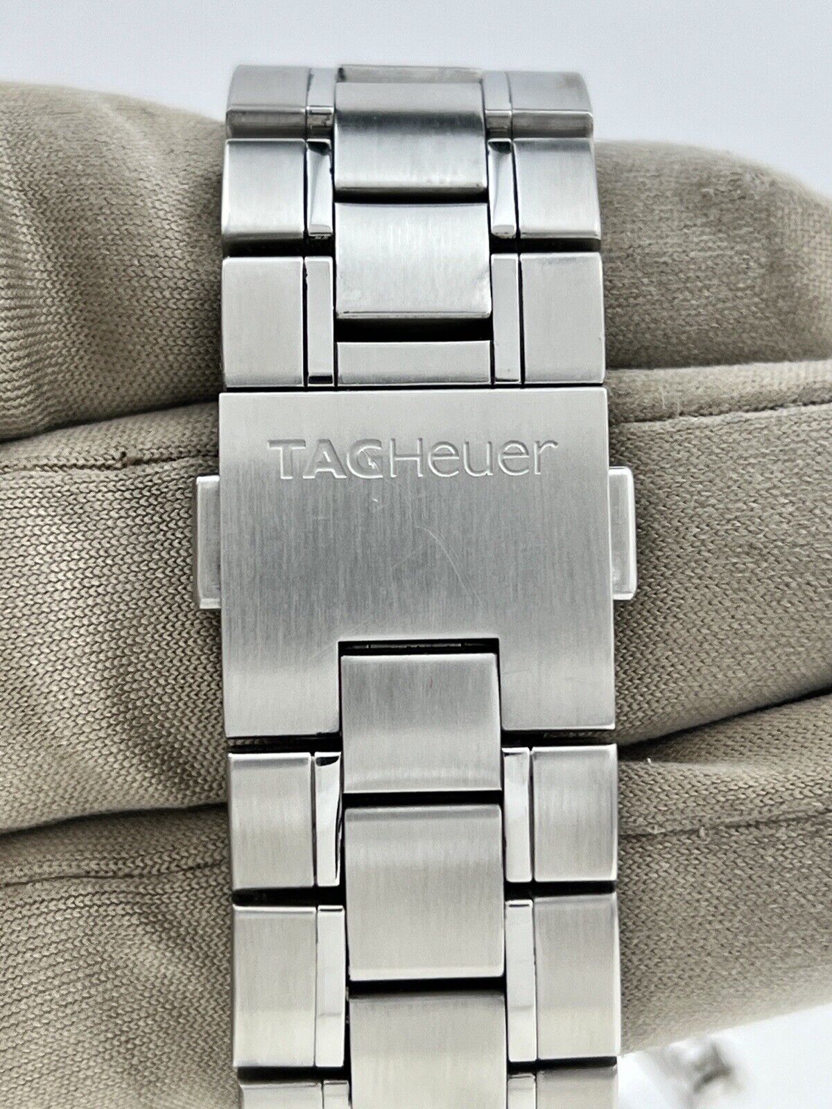 Tag Heuer Carrera Chronograph Stainless Steel Watch CAR2110 With B&P 2011