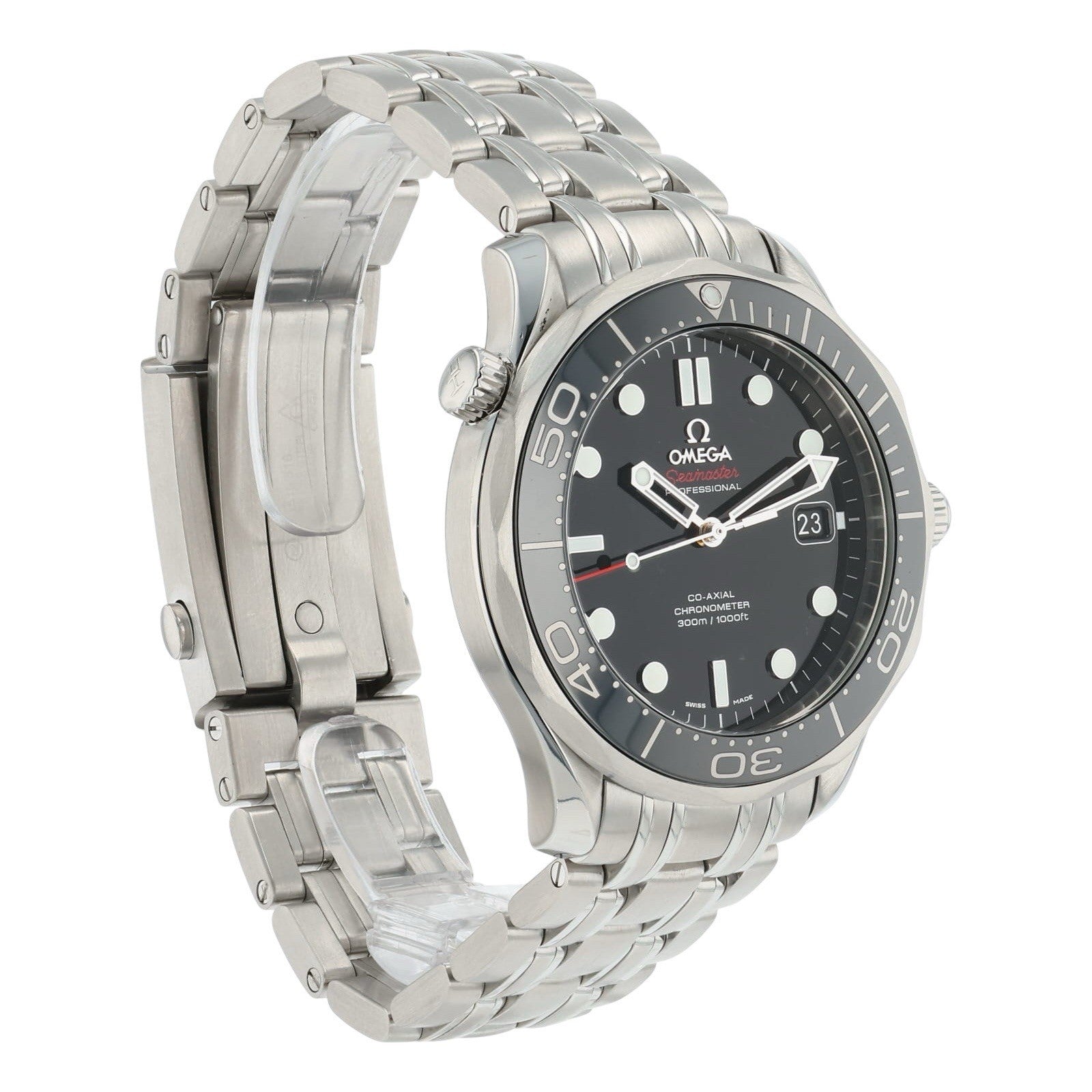 Omega Seamaster Diver 300 Steel Black Dial 41mm Automatic 212.30.41.20.01.003