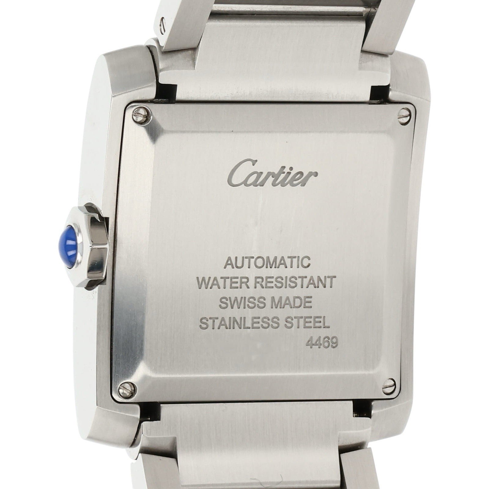 Cartier Tank Francaise Steel Silver Dial 30.5mm Automatic Men’s Watch WSTA0067