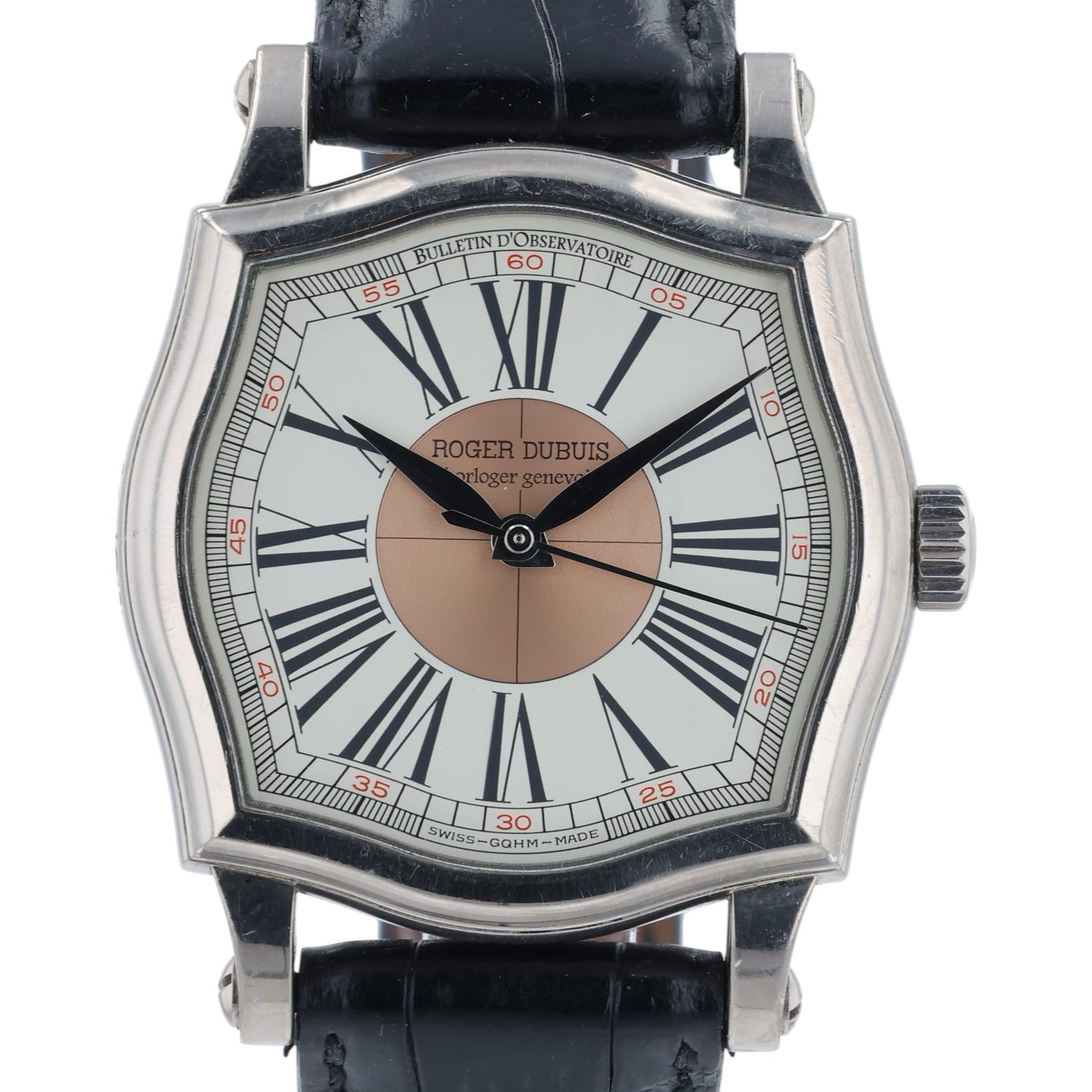 Roger Dubuis Sympathie Ivory Dial 18k White Gold 39mm Automatic Mens Watch 26276