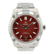 Formex Essence Red Dial Stainless Steel 39mm Automatic Movement Mens Watch 1855