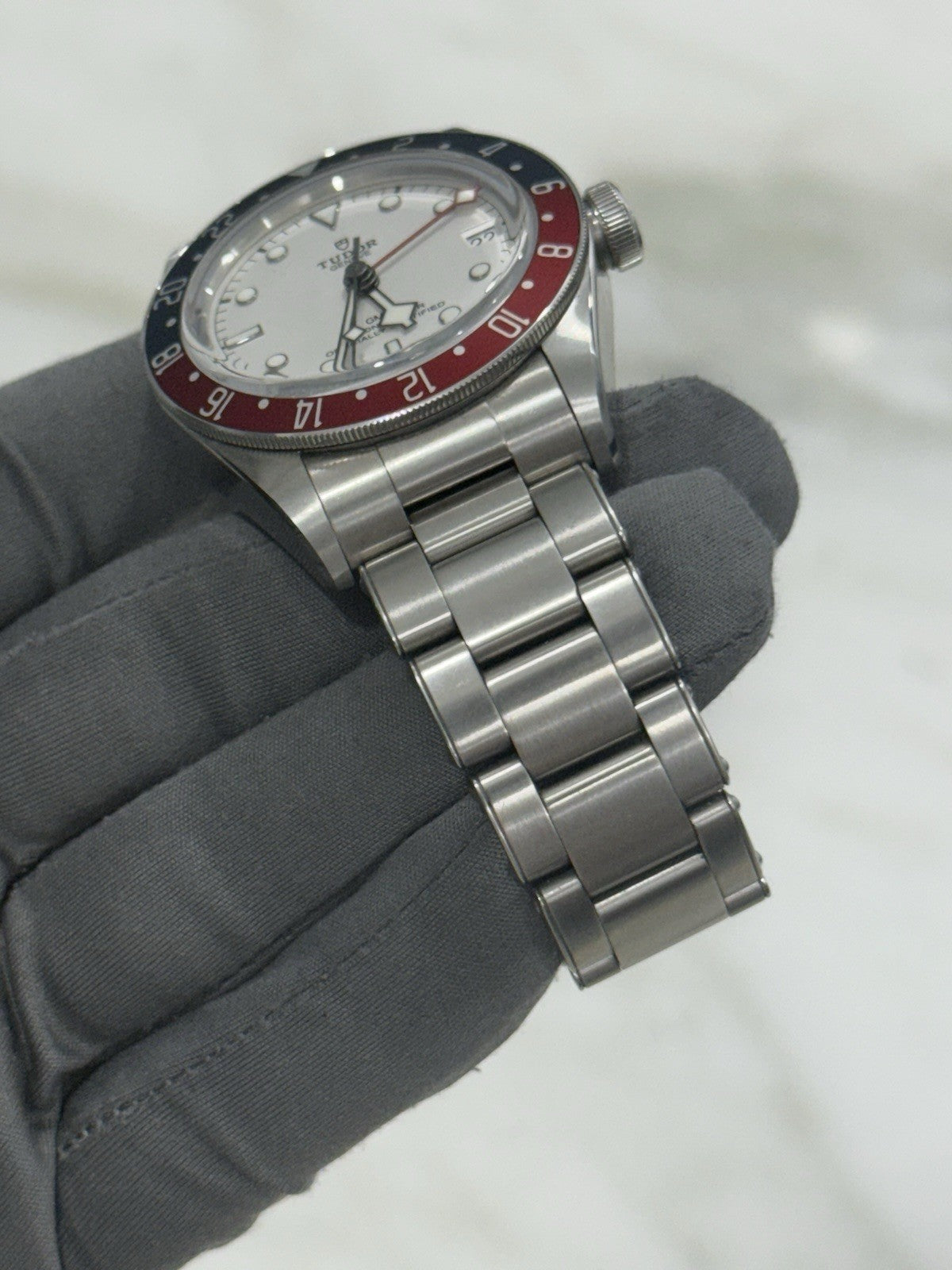 2024 Tudor Black Bay Pepsi GMT 79830RB Opaline Dial Men's Watch - Box/Papers