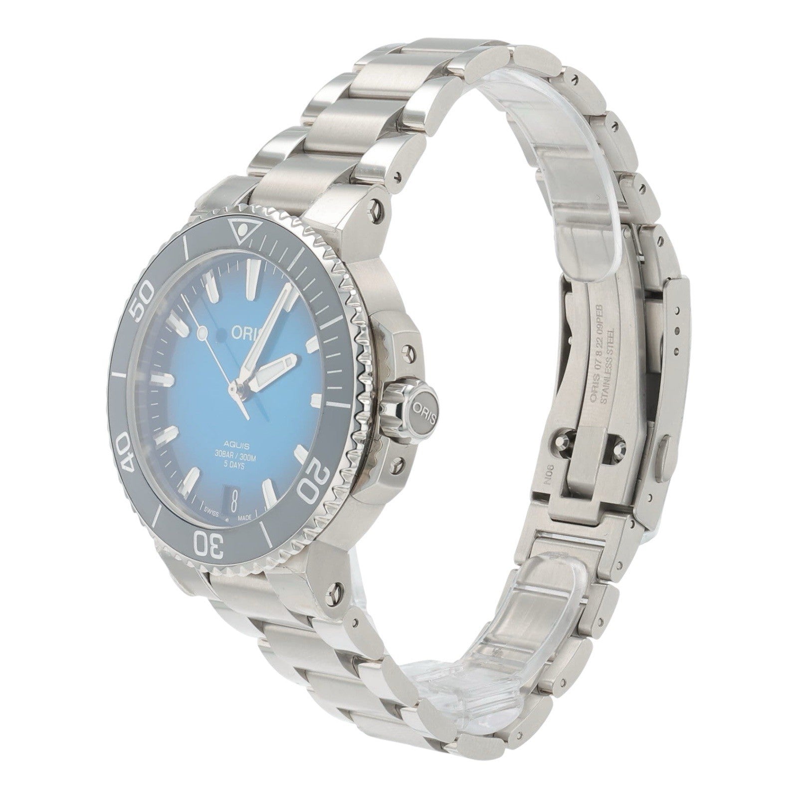 Oris Aquis Blue Dial Stainless 41.5mm Automatic Men’s Watch 01 400 7769 4135