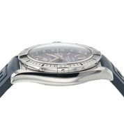 Breitling Galactic Day-Date Blue Dial Stainless Steel 44mm Automatic Mens A45320