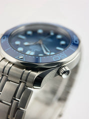 Omega Seamaster Stain. Steel Blue Dial 42mm Automatic Men’s 210.30.42.20.03.003