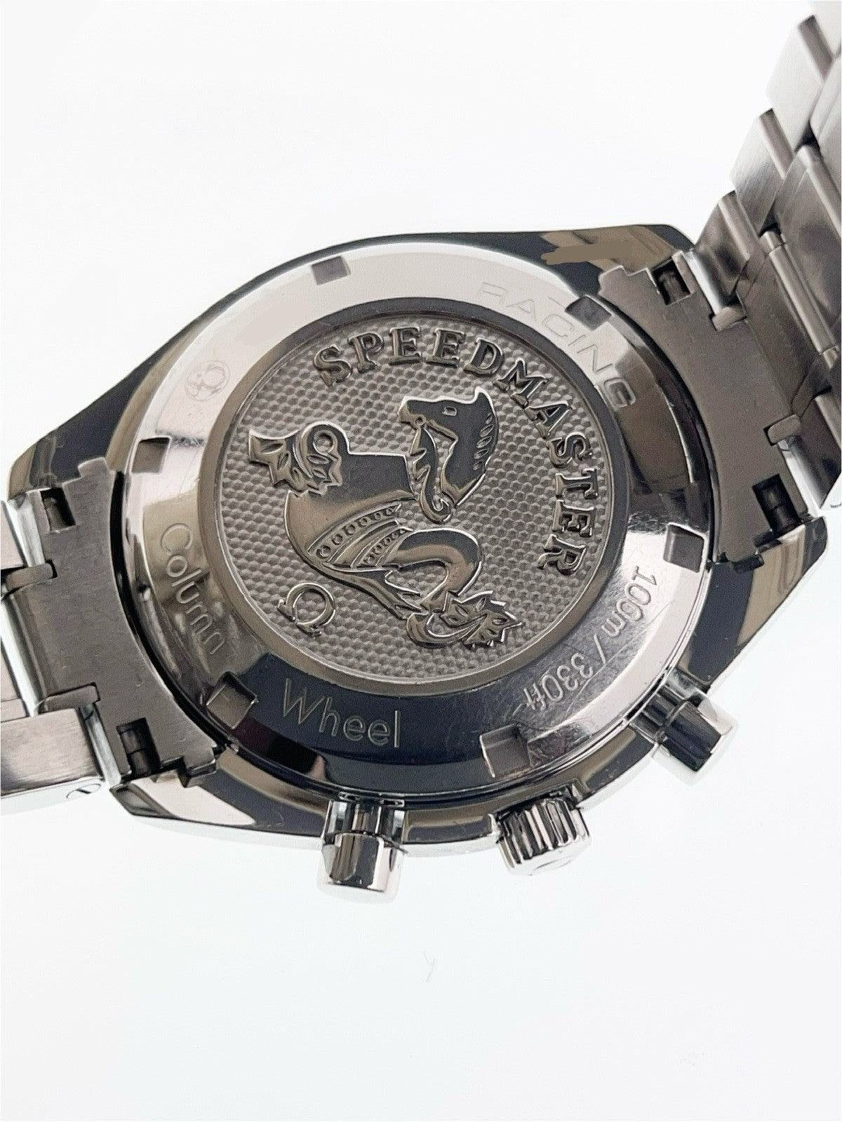 Omega Speedmaster Stainless Steel Red Dial 40mm Auto Mens 326.30.40.50.11.001
