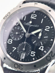 Breguet Type Stainless Steel Black Dial 39mm Automatic Men’s Watch 3820ST