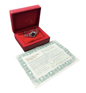Rolex Ladies OP Blue Dial Stainless Steel 25mm Automatic Womens Watch 76080