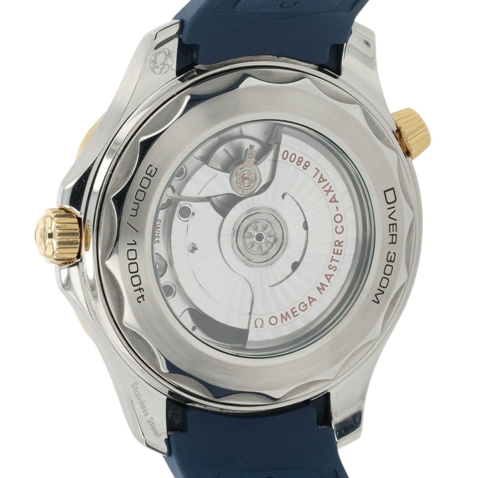 Omega Seamaster Diver Blue Dial Gold & Steel 42mm Automatic 210.22.42.20.03.001