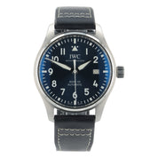 IWC Pilot Mark XX Stainless Steel Blue Dial 40mm Automatic Mens Watch IW328203