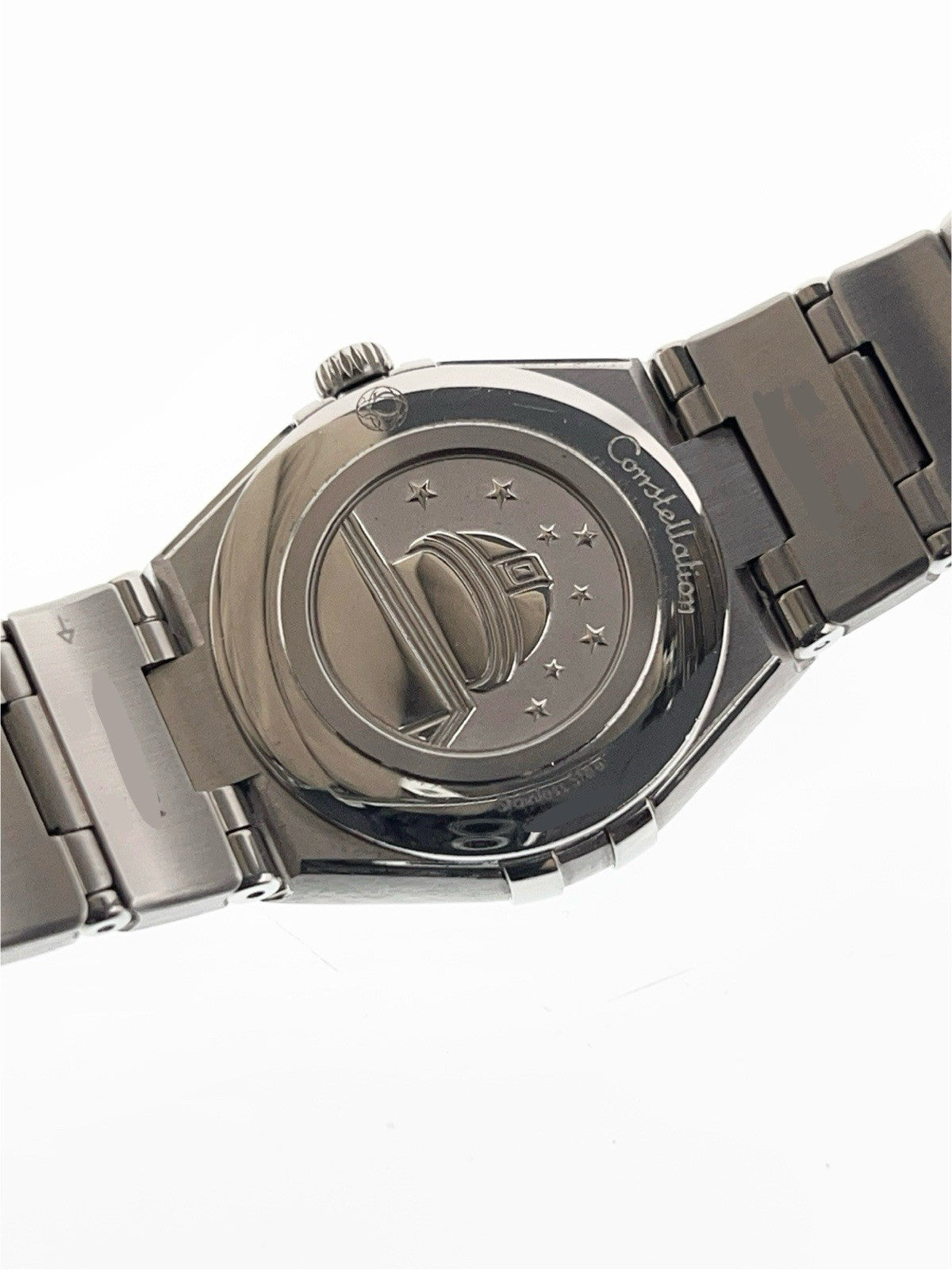 Omega Constellation Steel Purple Dial Quartz Women's Watch 131.10.28.60.60.002