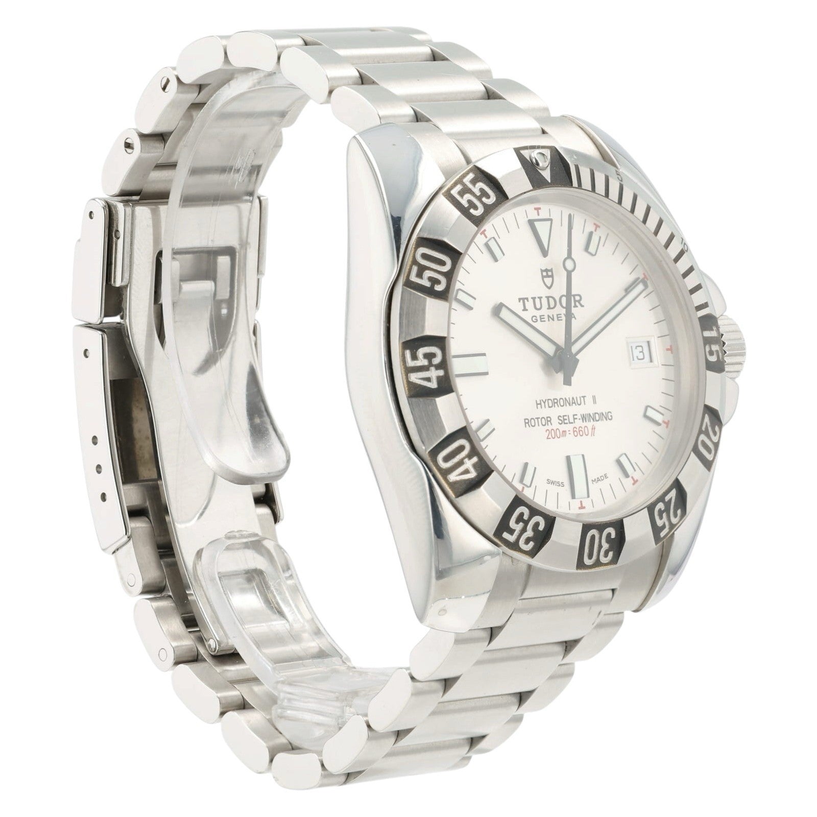 Tudor Hydronaut II Silver Dial Stainless Steel 41mm Automatic Men’s Watch 20040