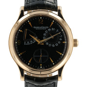 Jaeger-LeCoultre Master Control Black Dial 18k Rose Gold 37mm Mens 140.2.93.S