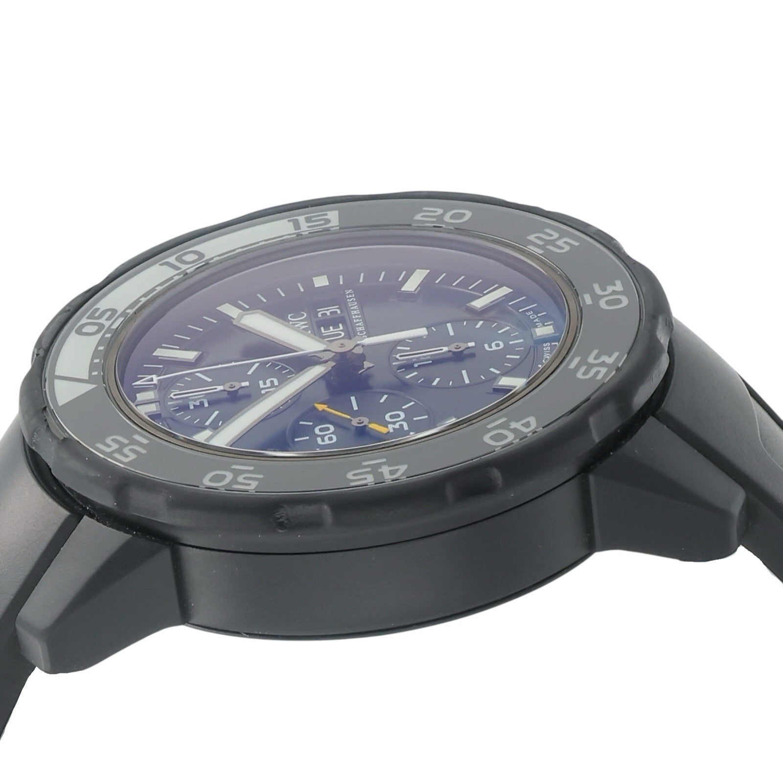IWC Aquatimer Stainless Steel Black Dial 44mm Automatic Men’s Watch IW376705