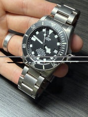 Tudor Pelagos Date Titanium Black Dial 42mm Auto Mens Watch 25600TN