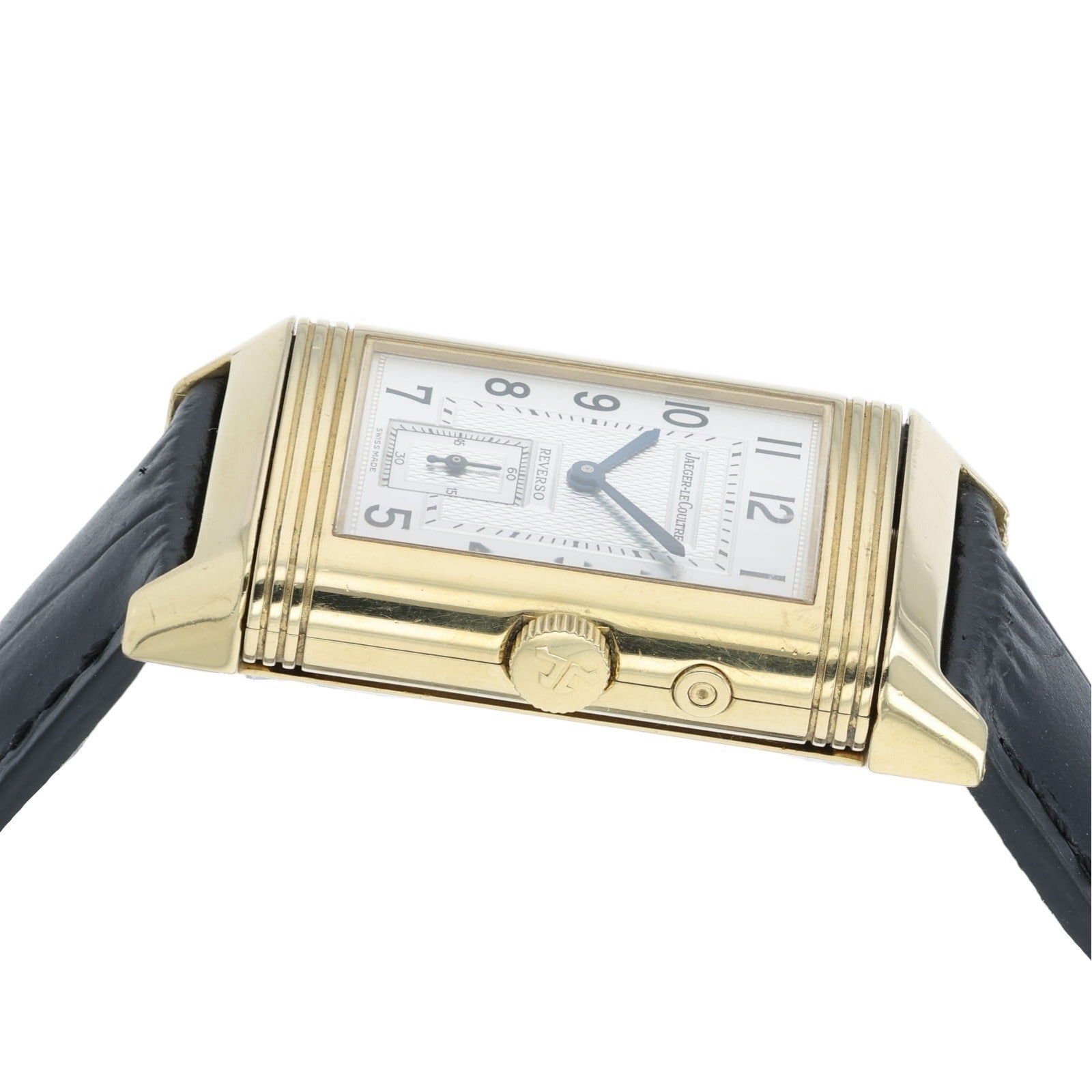 LeCoultre Reverso Duo Face 18k Gold Manual Wind 26mm Men's Watch Q2711120