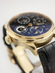 IWC Perpetual Calendar 18k Rose Gold Black Dial 44mm Automatic Watch IW502103