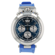 NEW 2025 Bovet Sportster Saguaro Steel Blue Dial 46mm Automatic Mens SP0477