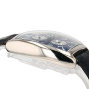 Frank Muller Master Banker 18k White Gold Blue Dial 34mm Automatic Watch 6850MB