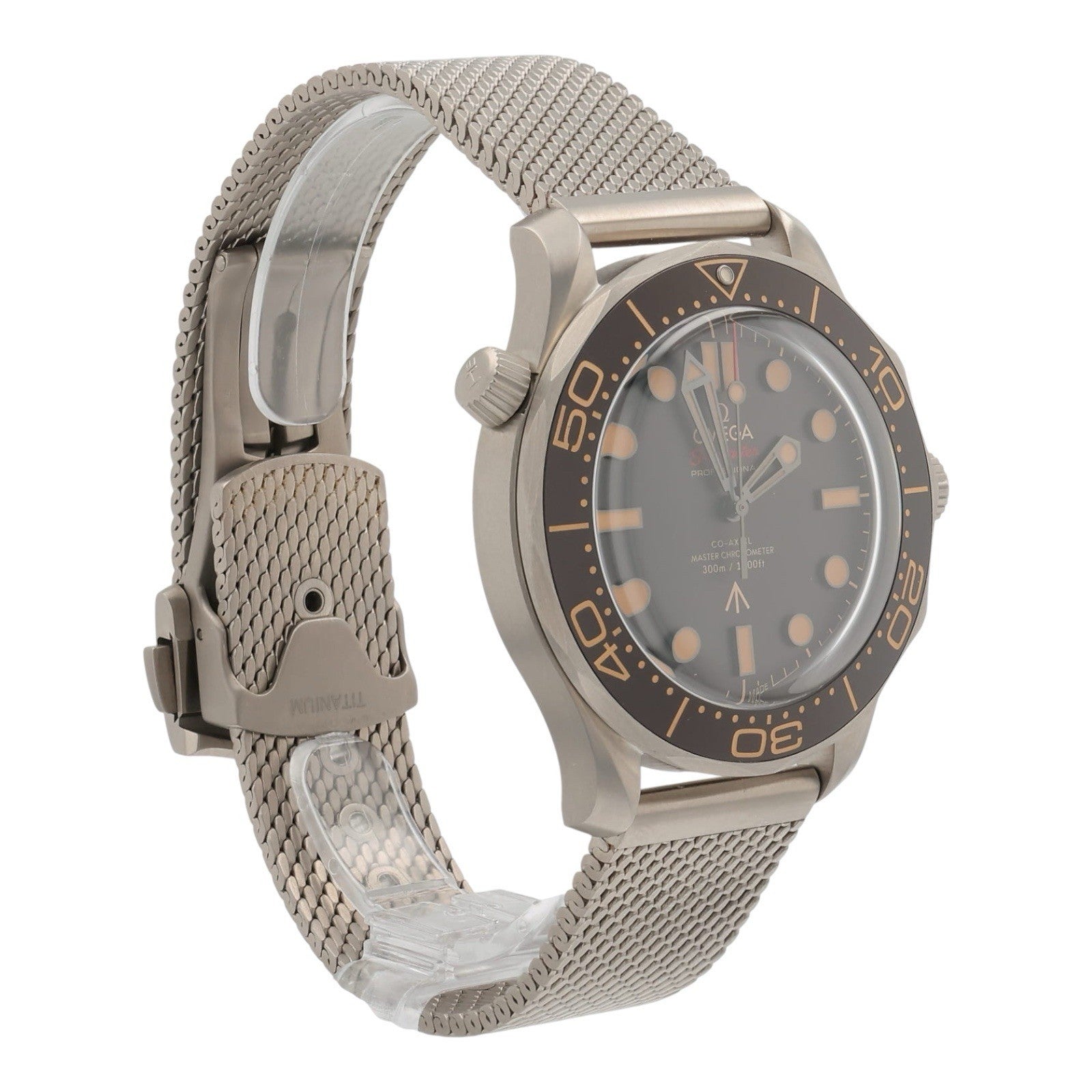 2025 Omega Seamaster NTTD 007 Titanium Brown Dial 42mm Watch 210.90.42.20.01.001