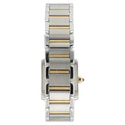 Cartier Tank Francaise Silver Color Dial Gold & Steel 20mm Quartz W51007Q4