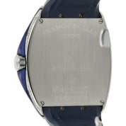 Franck Muller Vanguard Diamond Steel Blue Dial 45mm Auto Men's Watch V45 SC DT