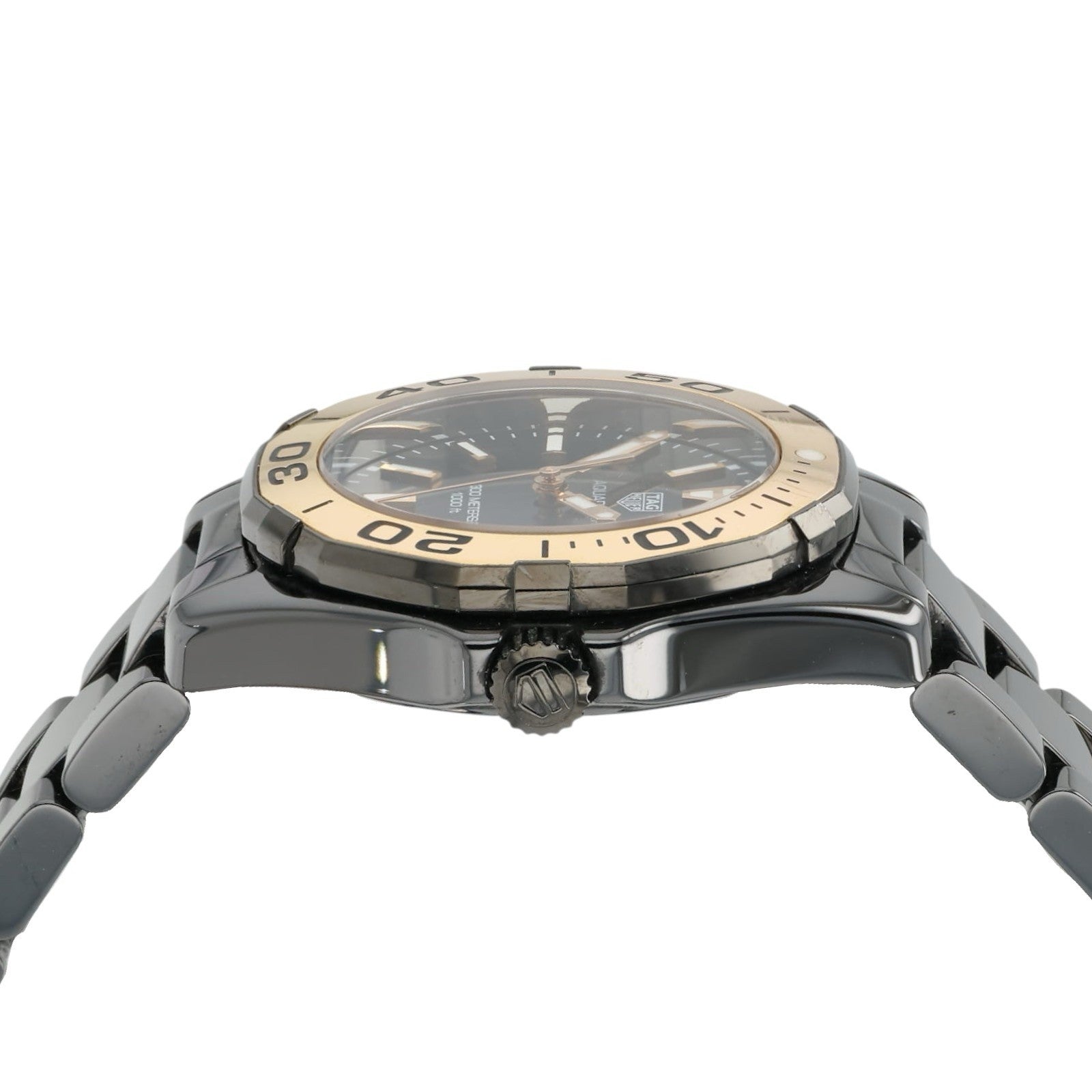 Tag Heuer Aquaracer Black Dial Ceramic 35mm Quartz Women’s Watch WAY1355