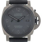 Panerai Luminor Marina Titanium Grey Dial 44mm Automatic Mens Watch PAM01662