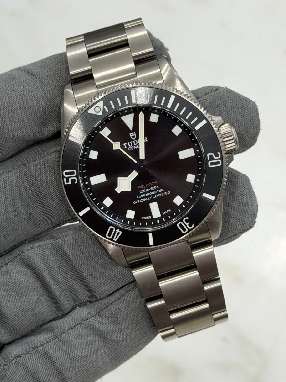 2025 Tudor Pelagos 39mm Titanium Automatic Black Mens Watch 25407N