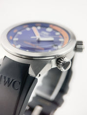 IWC Aquatimer Stainless Steel Blue Dial 42mm Automatic Mens Watch IW354806