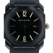 Bulgari Octo Black Dial Stainless Steel 41mm Automatic Men's Watch BGO41S